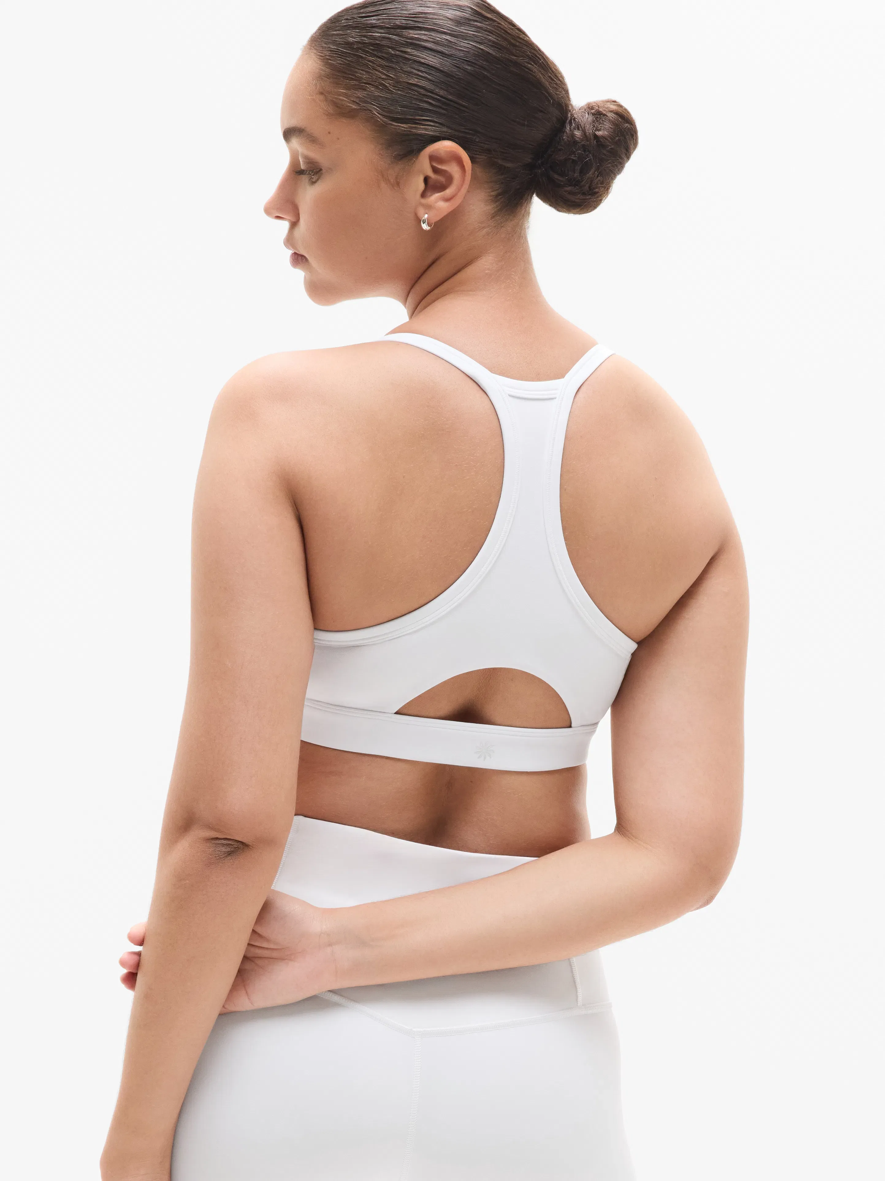 Athleta Vital Sports Bra A-C - White (Bright White) - 769482052