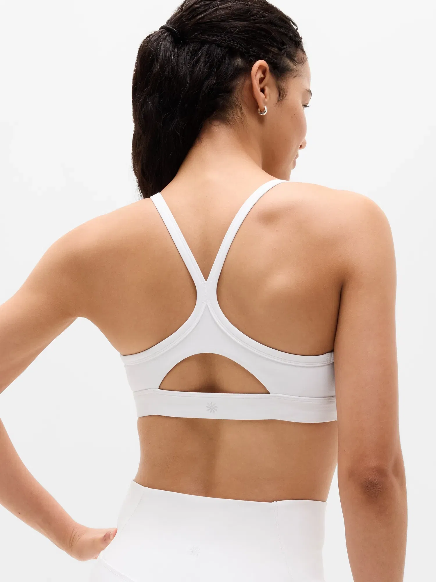 Athleta Vital Sports Bra A-C - White (Bright White) - 819515042
