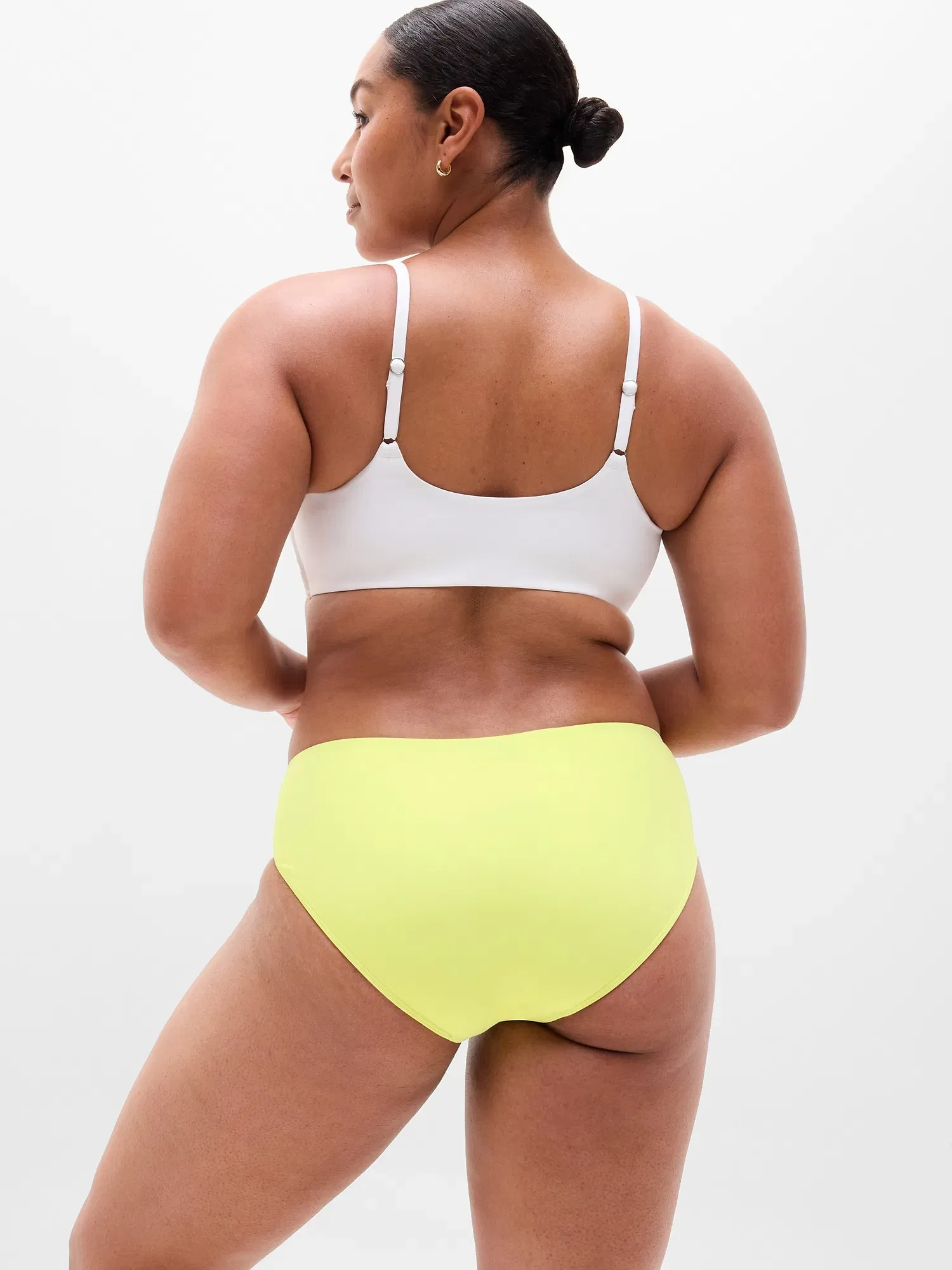 Athleta Hipster Full Swim Bottom - Yellow (Spark)