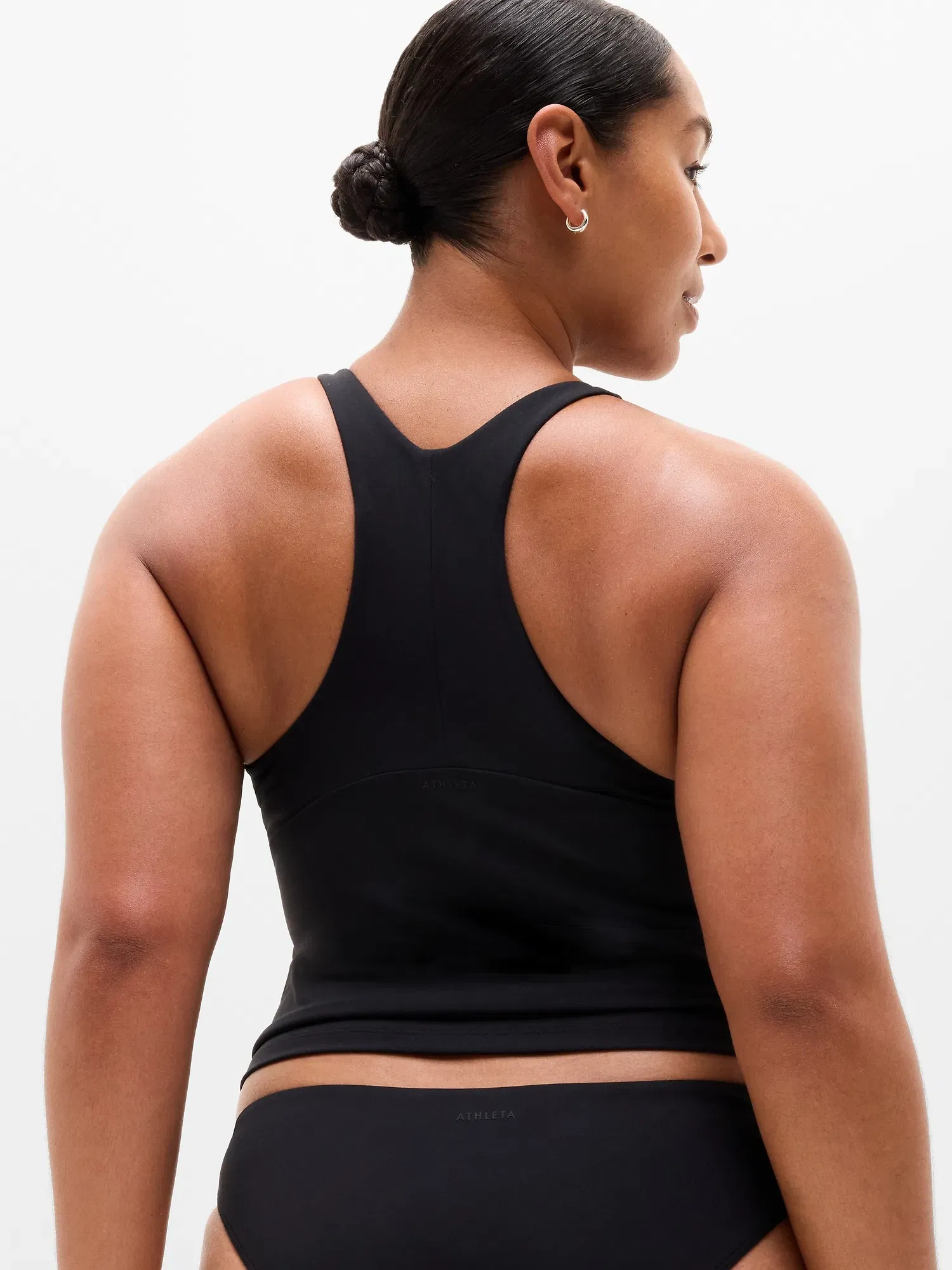 Athleta Marina Tankini - Black (Black)