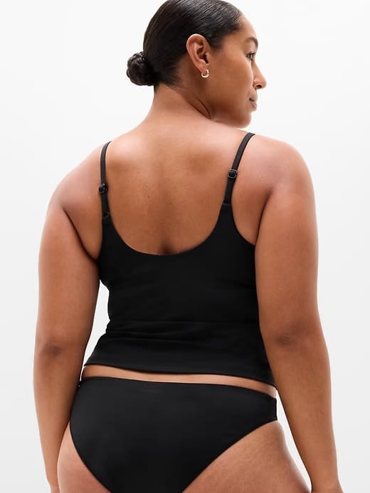 Athleta Scoop Tankini - Black (Black)