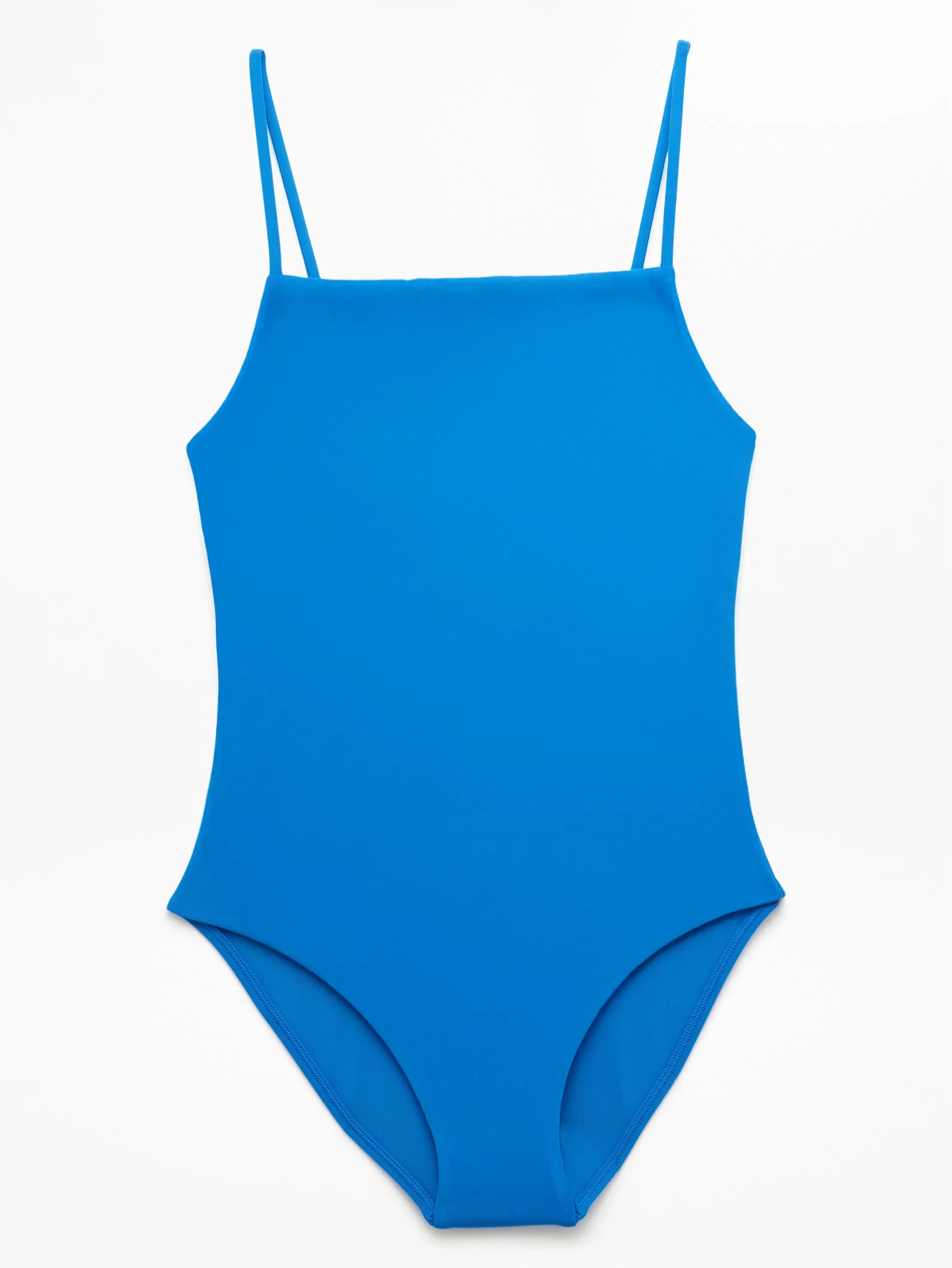 Athleta Straight Neck One Piece - Blue (Breaker)
