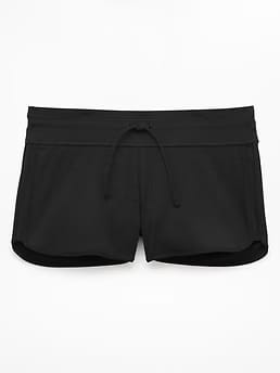 Athleta Surge Swim Short - Black (Black)