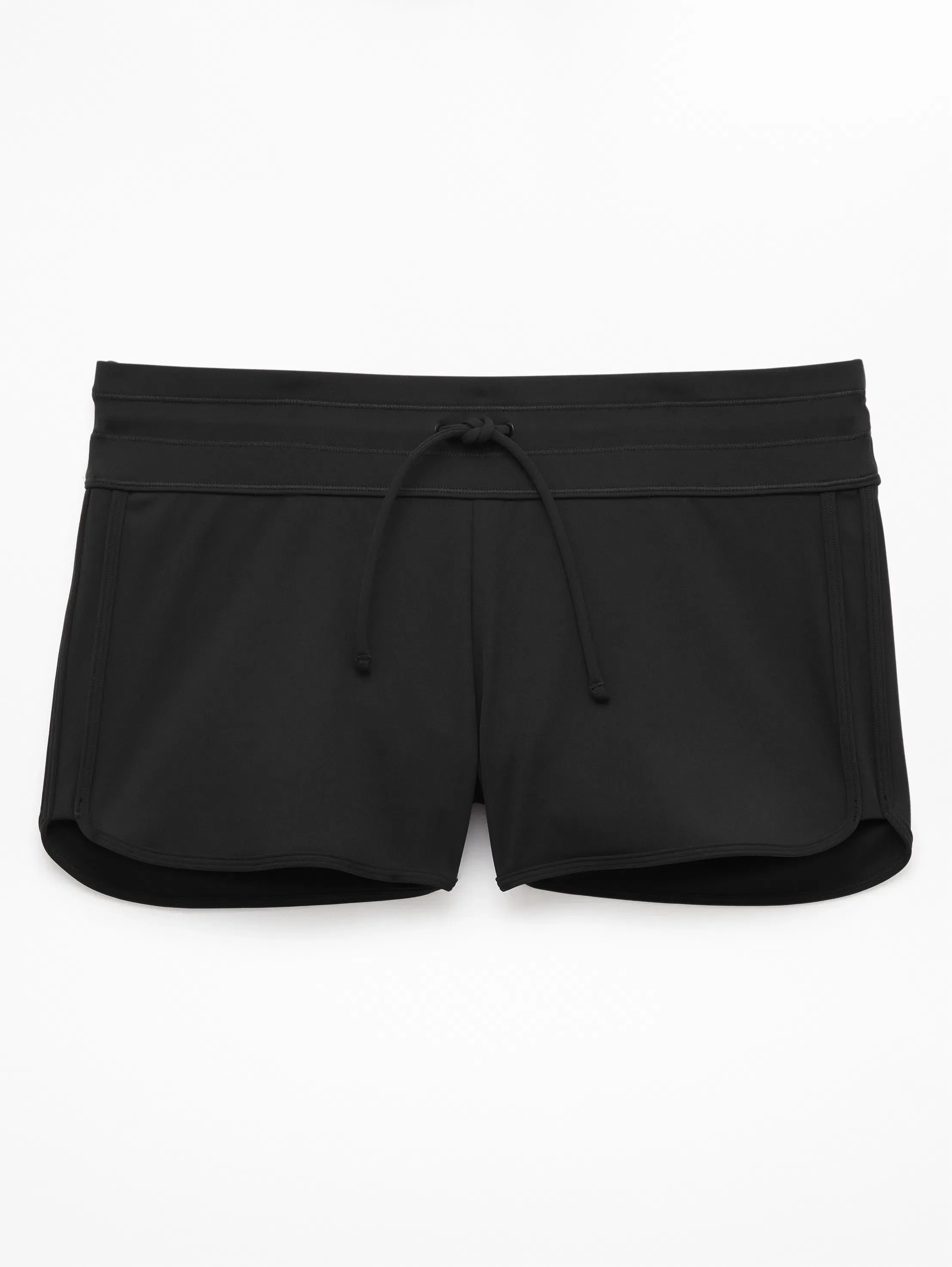 Athleta Surge Swim Short - Black (Black)