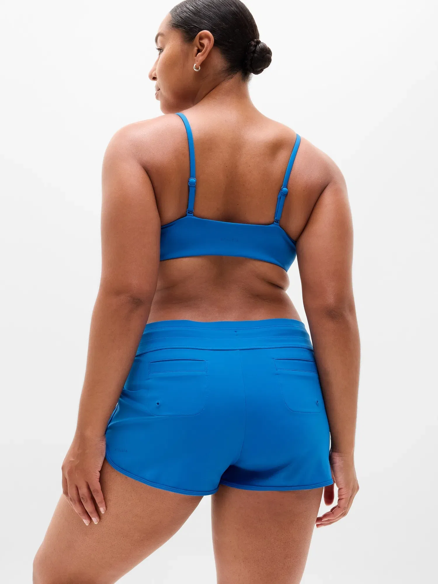 Athleta Surge Swim Short - Blue (Breaker)