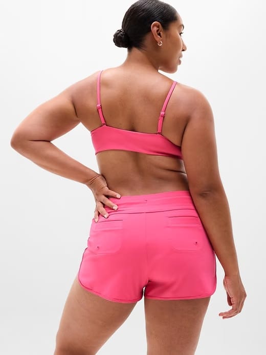 Athleta Surge Swim Short - Pink (Cerise)