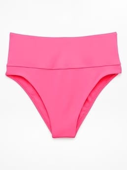 Athleta Ultra High Waist Cheeky Swim Bottom - Pink (Cerise)