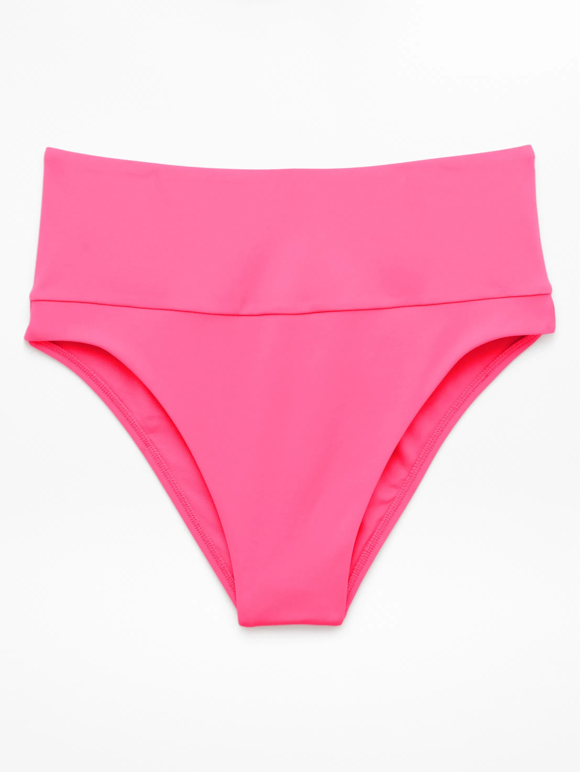 Athleta Ultra High Waist Cheeky Swim Bottom - Pink (Cerise)