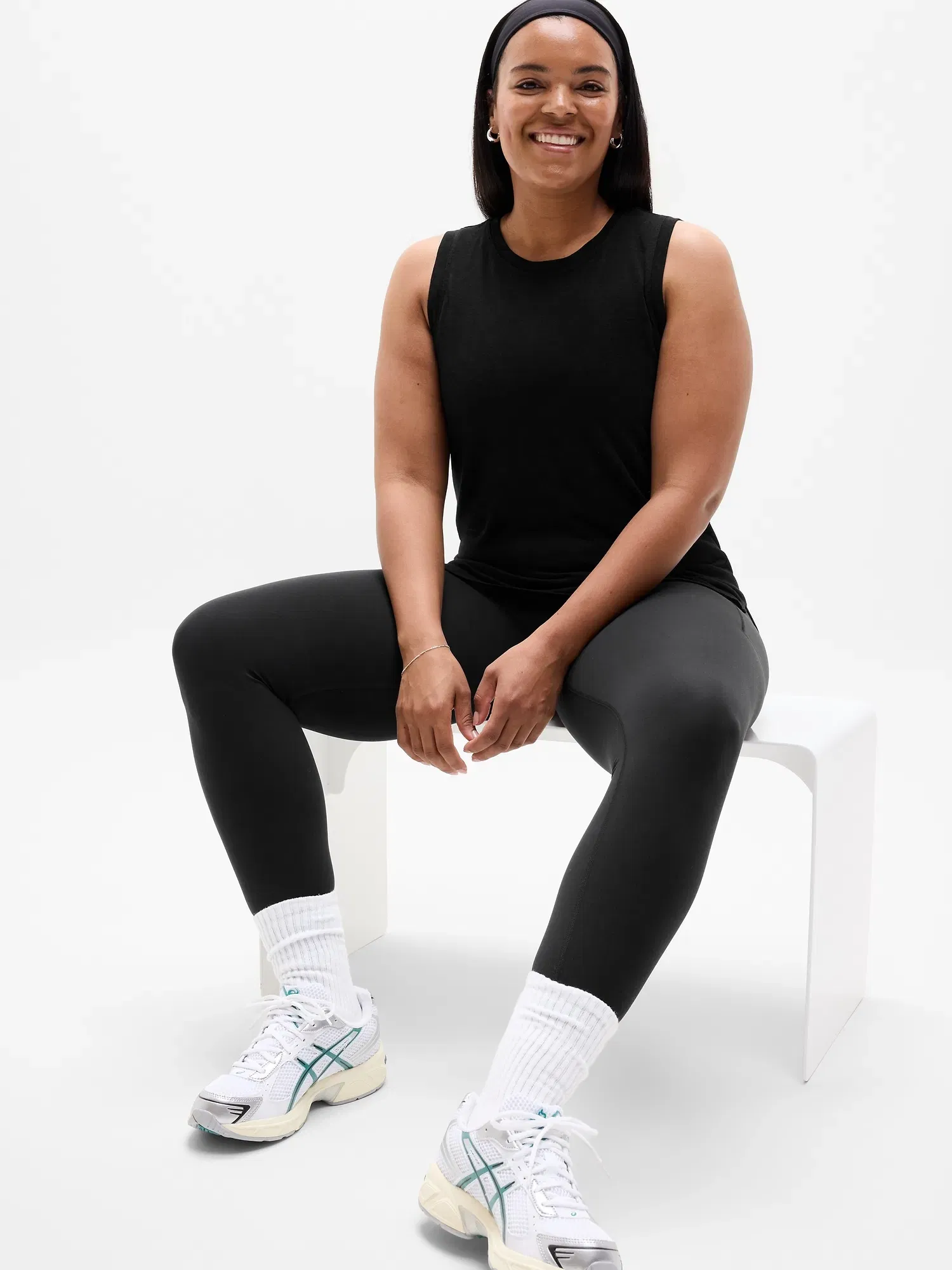 Athleta Breezy Tank - Black (Black)
