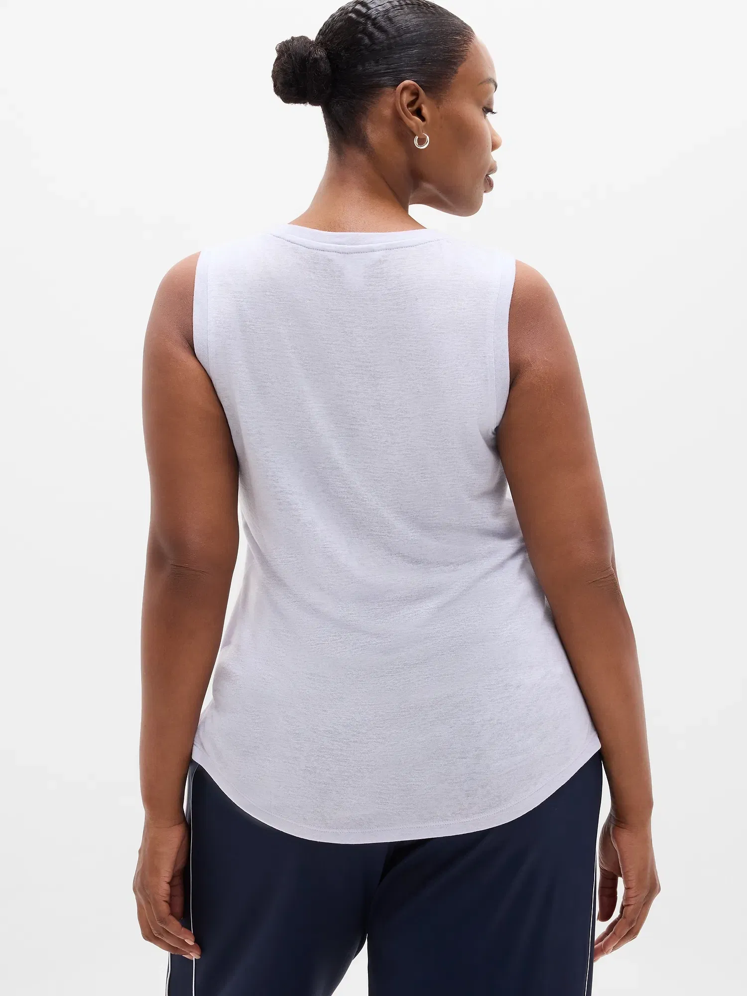 Athleta Breezy Tank - Blue (Dove)