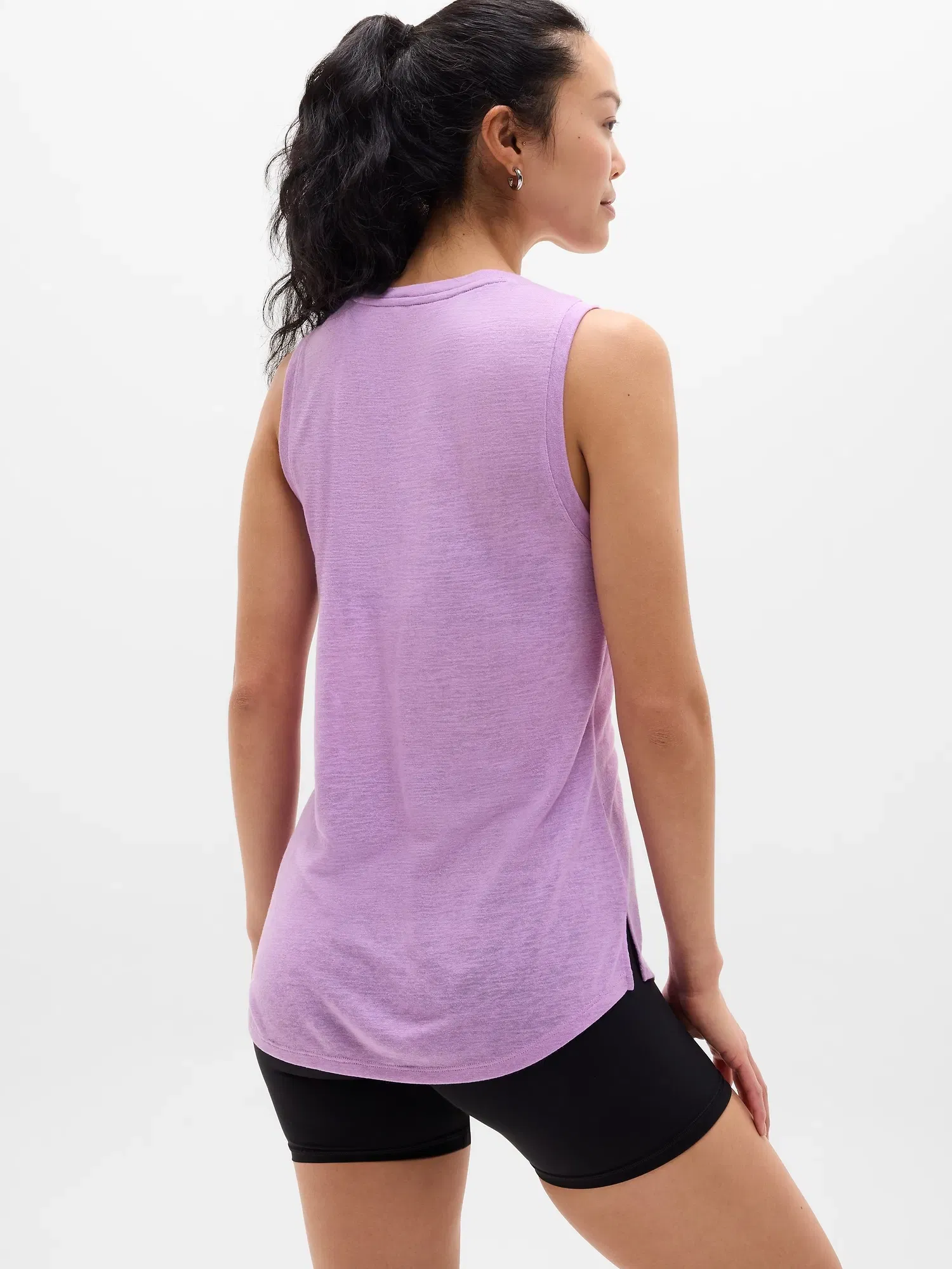 Athleta Breezy Tank - Purple (Wildflower)