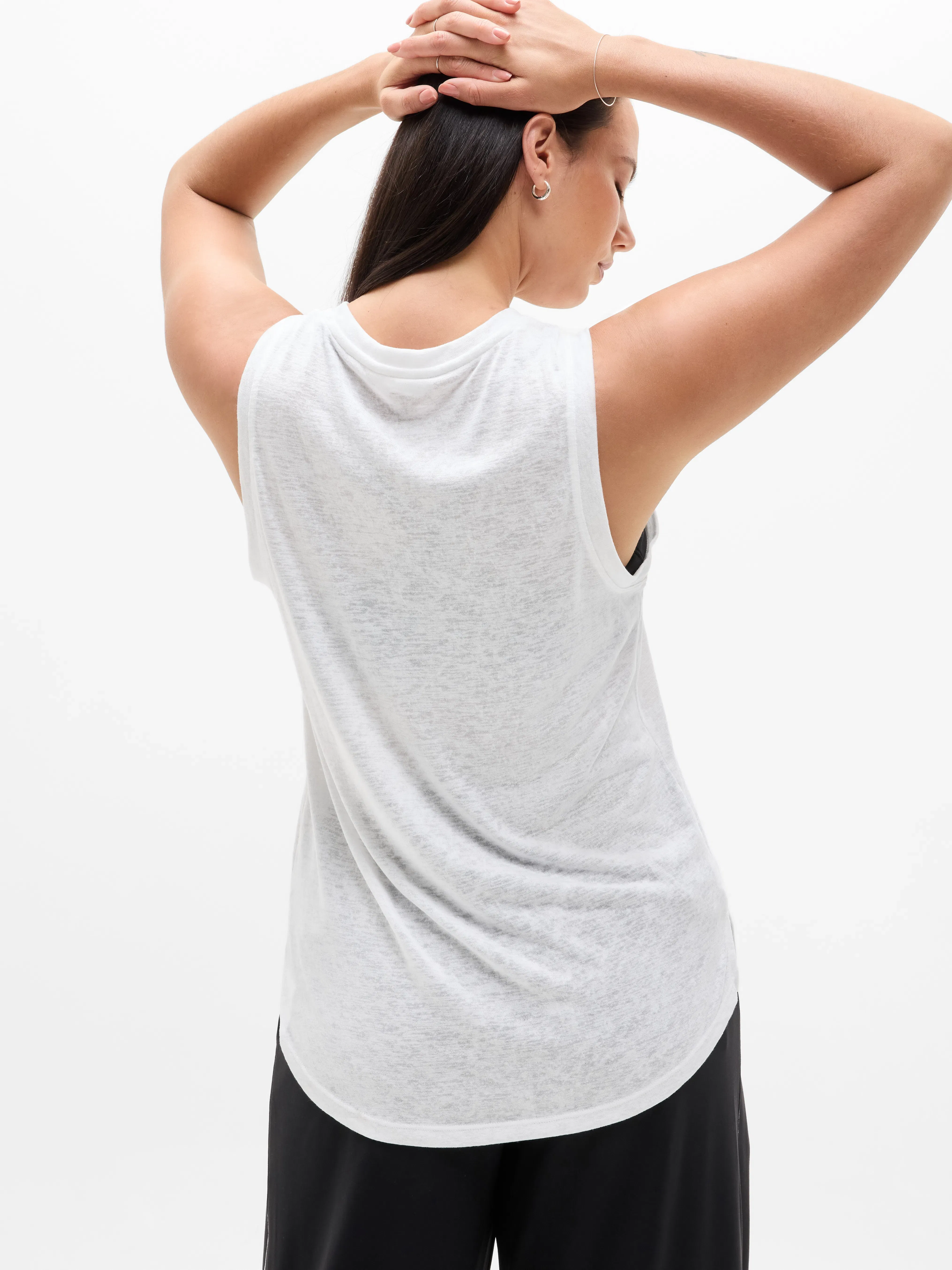 Athleta Breezy Tank - White (Bright White)