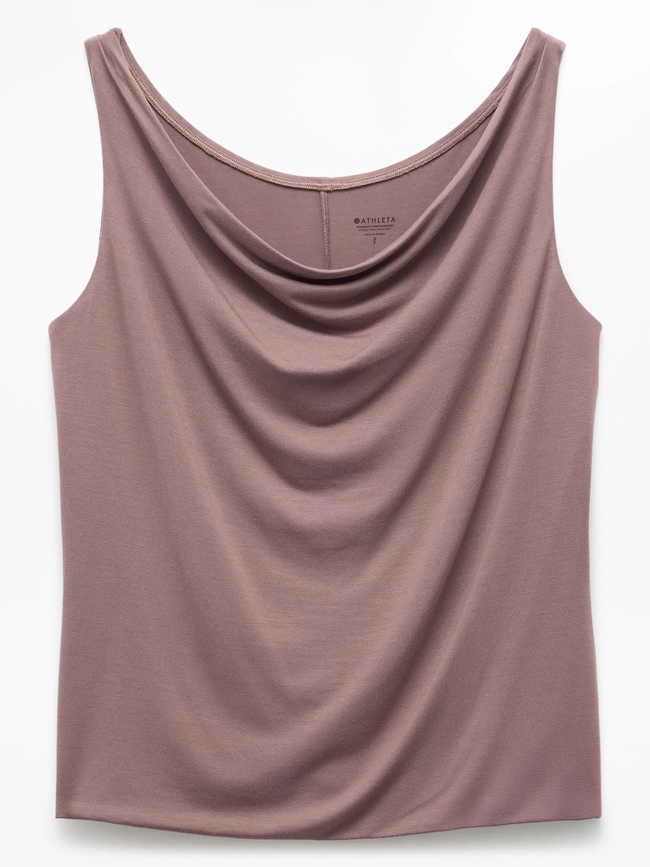 Athleta Dream Drape Tank - Brown (Driftwood)