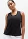 Athleta Favorite Cotton Tank - Black (Black)