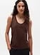 Athleta Favorite Cotton Tank - Brown (WOODLAND)