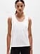 Athleta Favorite Cotton Tank - White (BRIGHT WHITE)