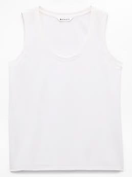 Athleta Favorite Cotton Tank - White (BRIGHT WHITE)