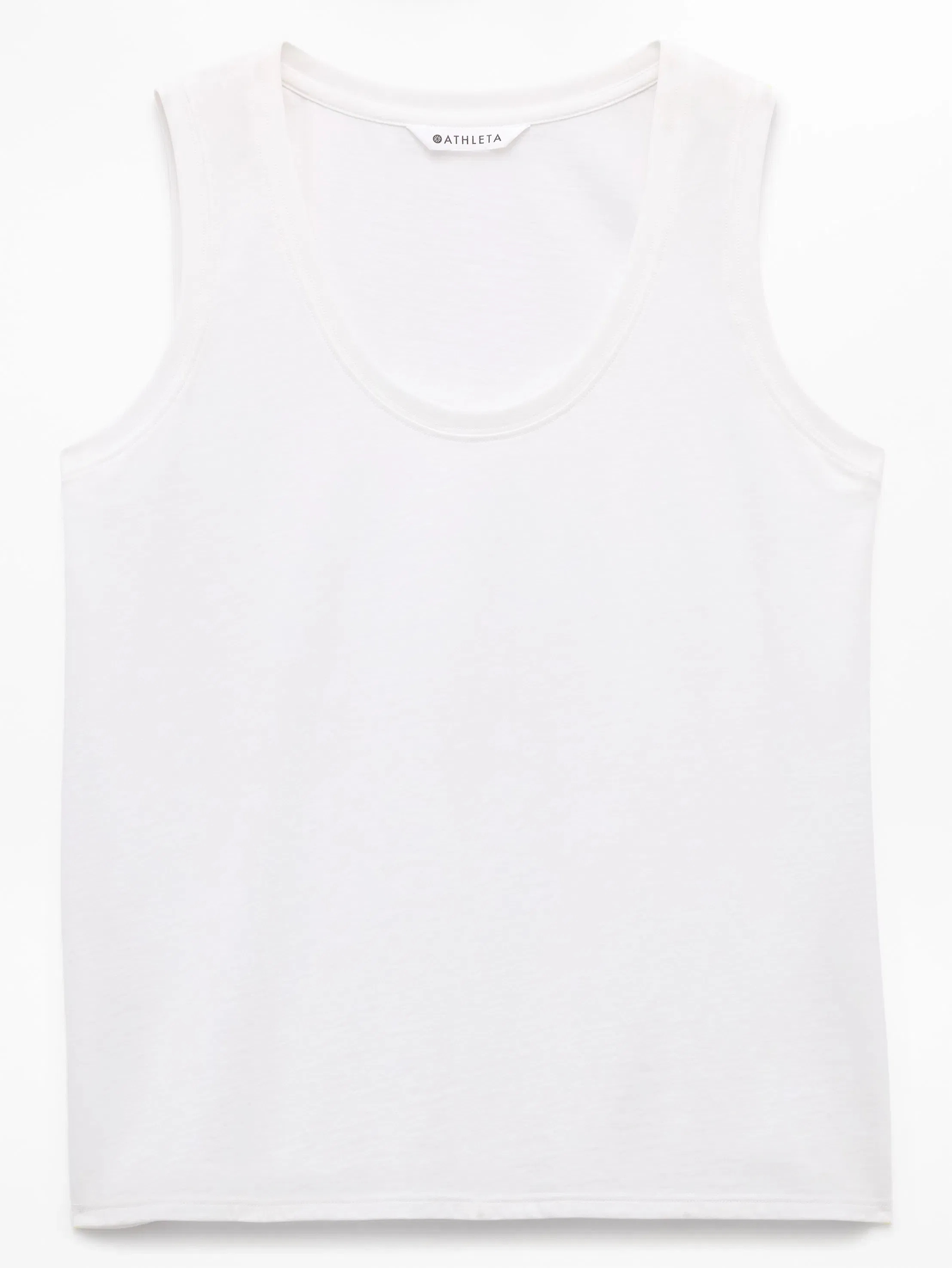 Athleta Favorite Cotton Tank - White (BRIGHT WHITE)