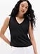 Athleta Foundation V-Neck Tank - Black (Black)