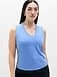 Athleta Foundation V-Neck Tank - Blue (Waterfall)