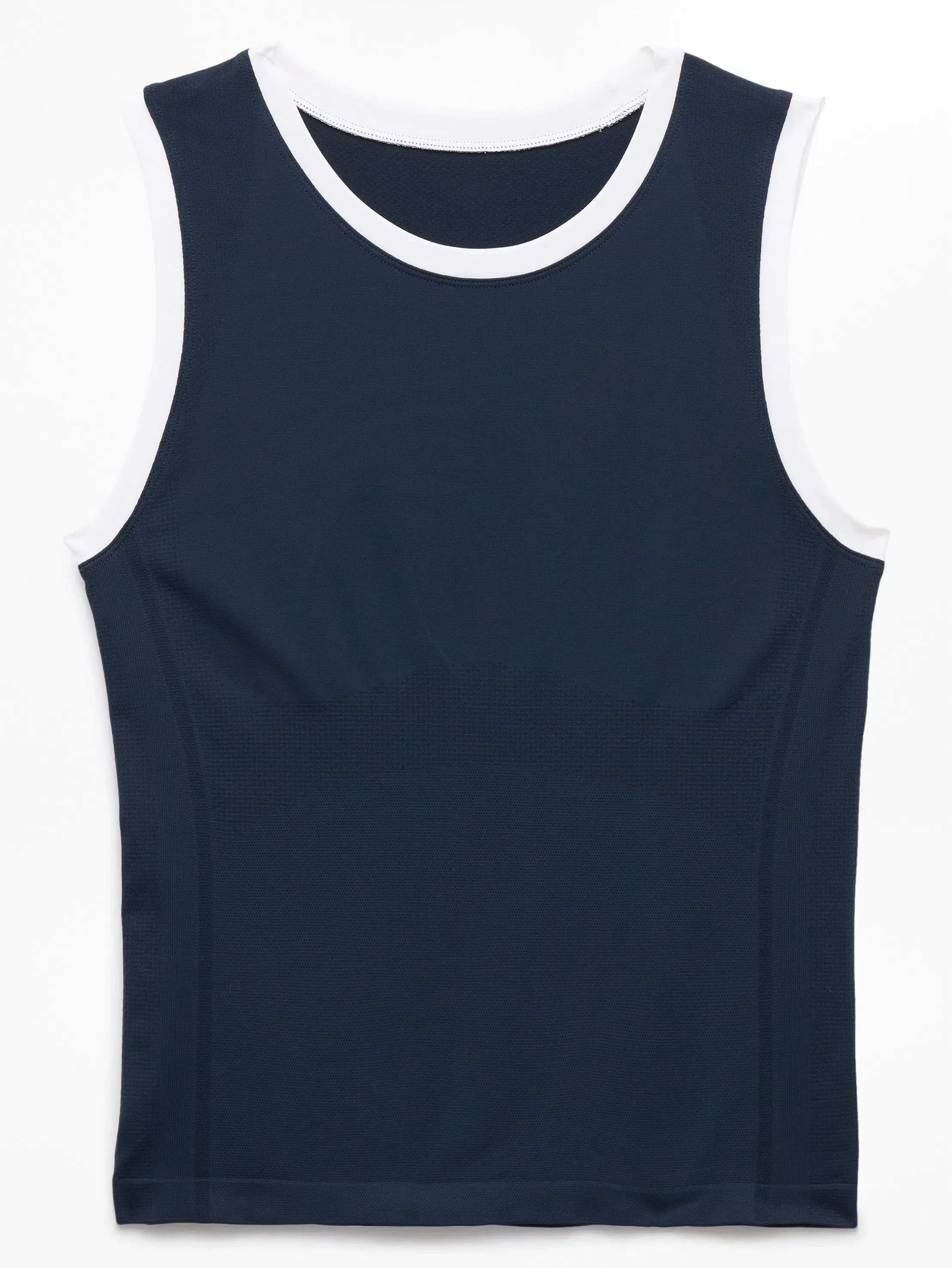 Athleta Momentum Flex Muscle Tank - Blue (Eclipse/White)