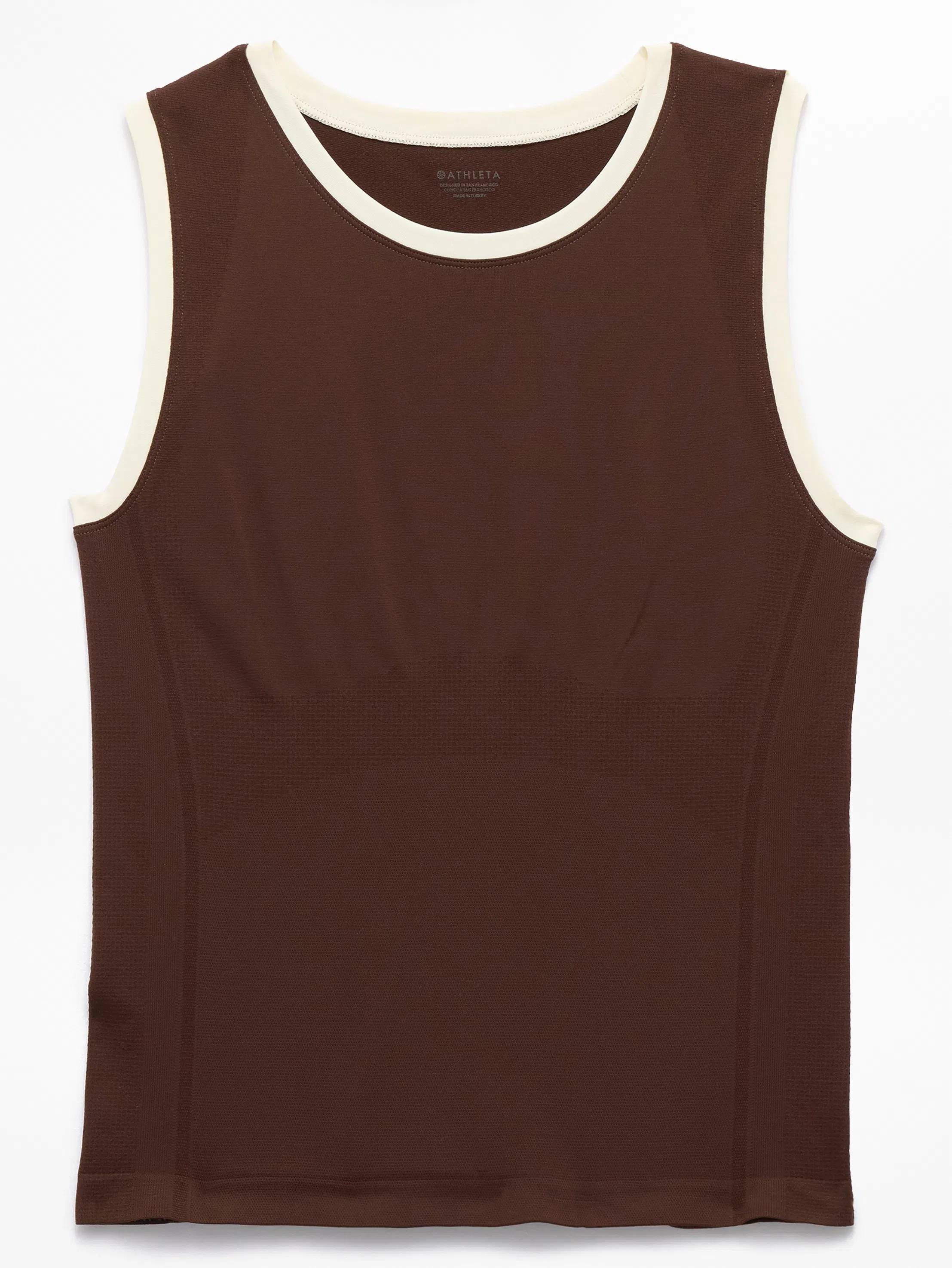 Athleta Momentum Flex Muscle Tank - Brown (Woodland/Pearl)