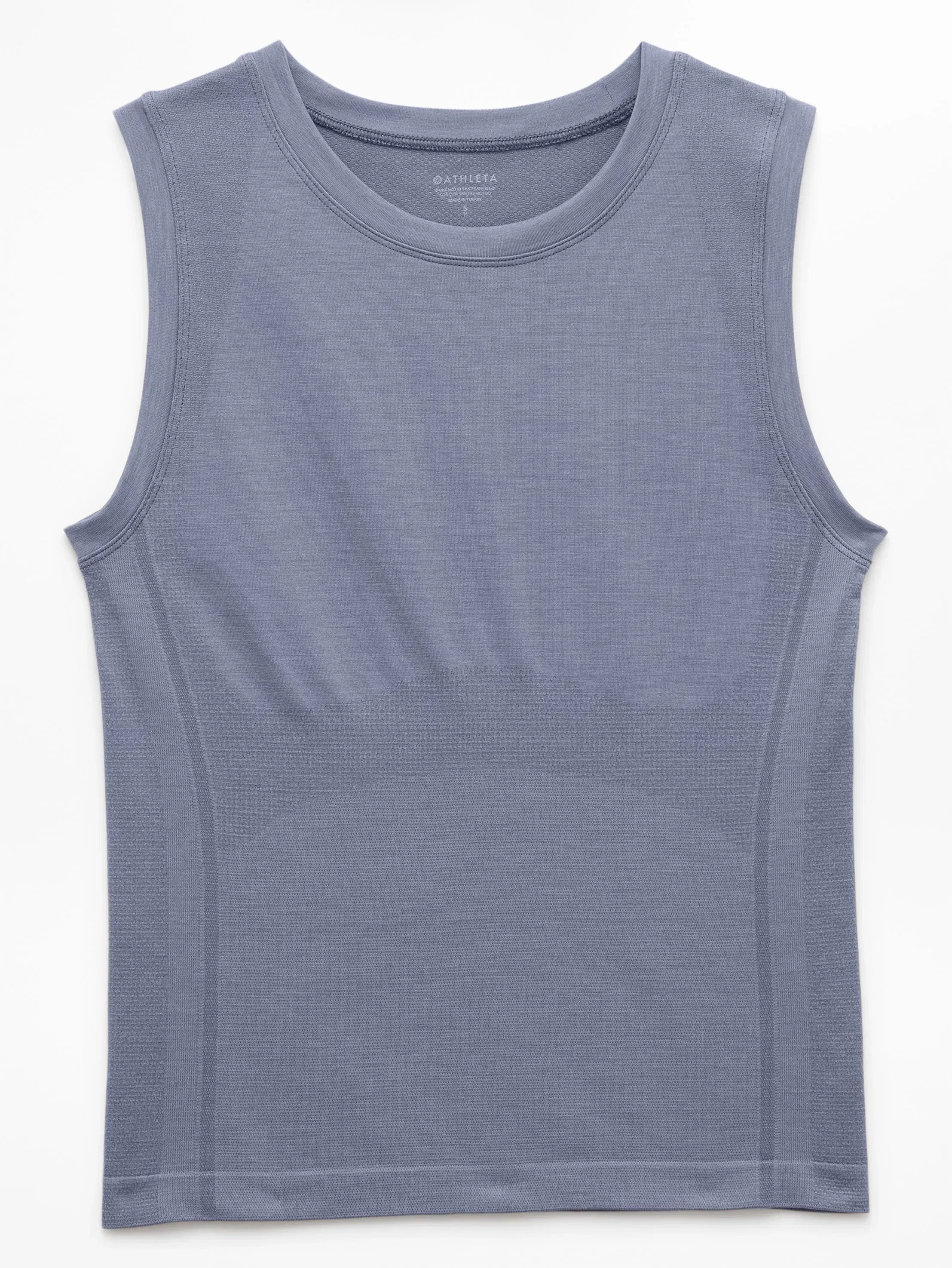 Athleta Momentum Flex Muscle Tank - Gray (Slate Heather)