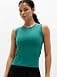 Athleta Momentum Flex Muscle Tank - Green (Alpine)