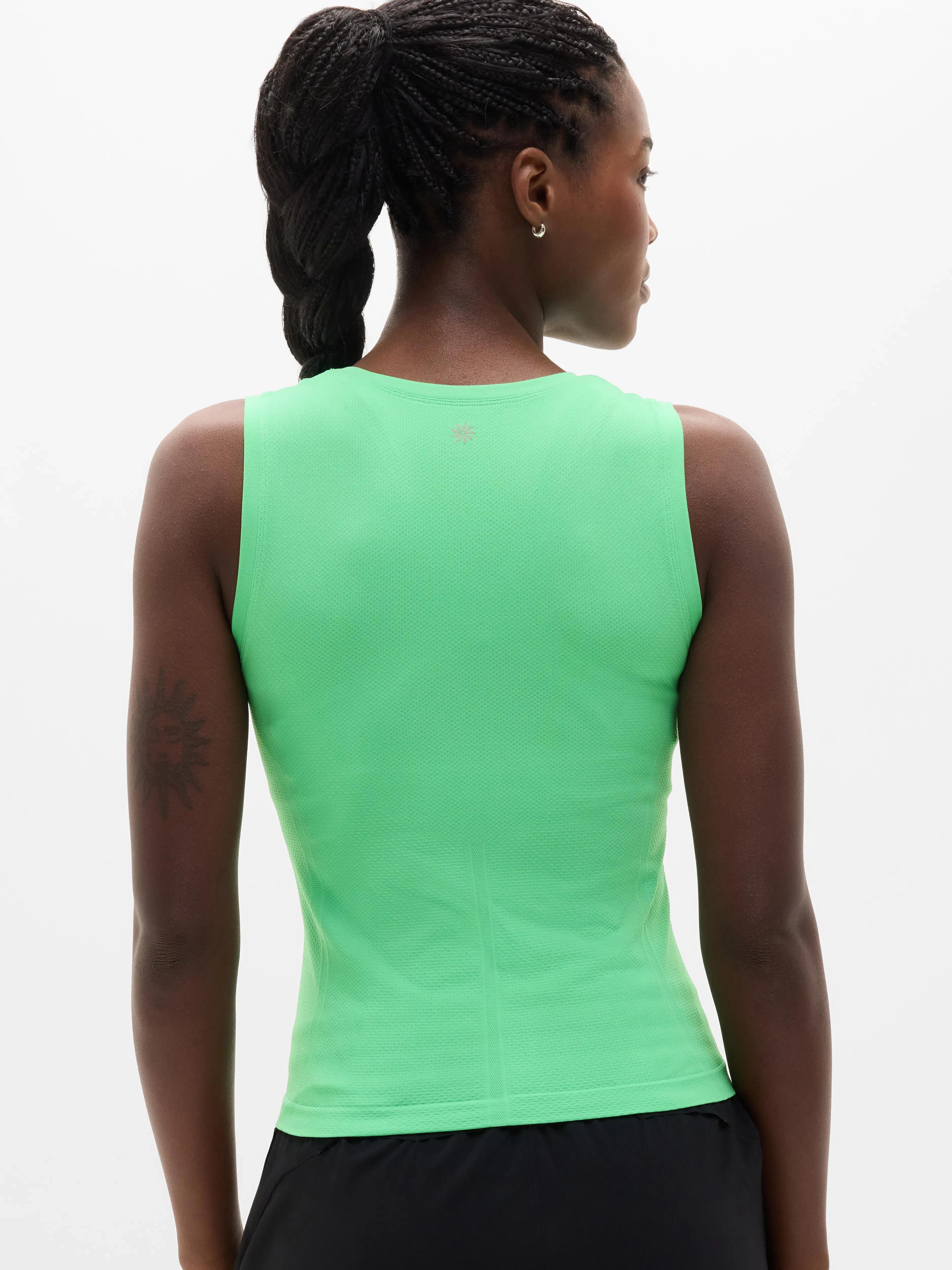 Athleta Momentum Flex Muscle Tank - Green (Palmetto)