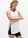Athleta Move With Ease Asym Tie Tank - White (Bright White)