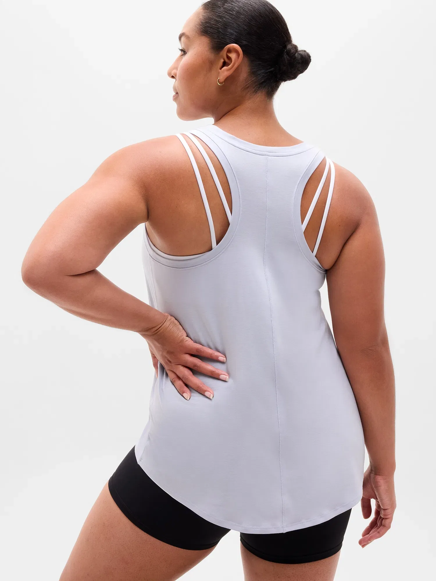 Athleta Move With Ease Tank - Blue (Dove)