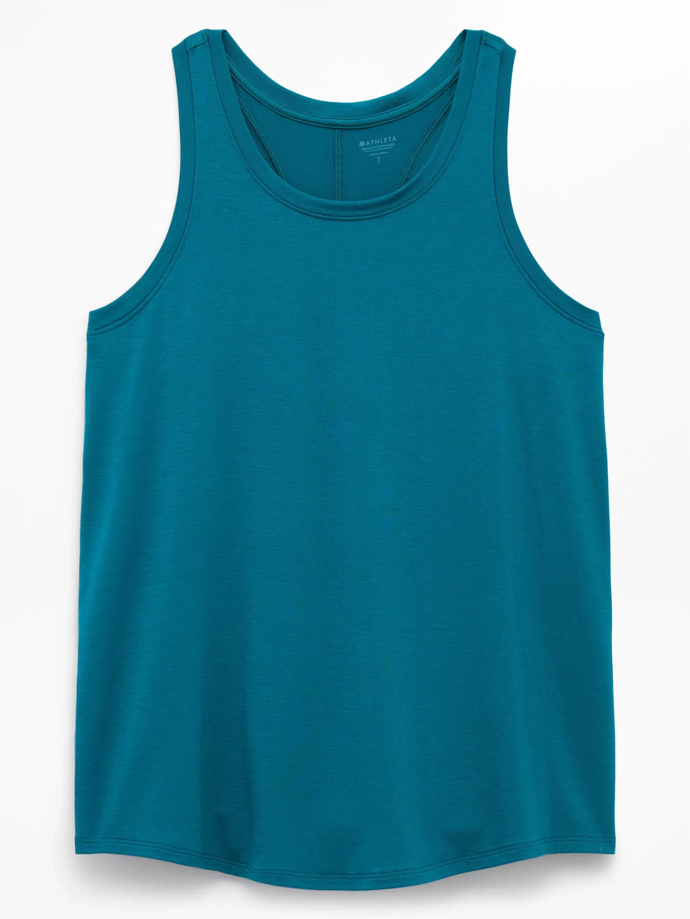 Athleta Move With Ease Tank - Green (Coastal Teal)
