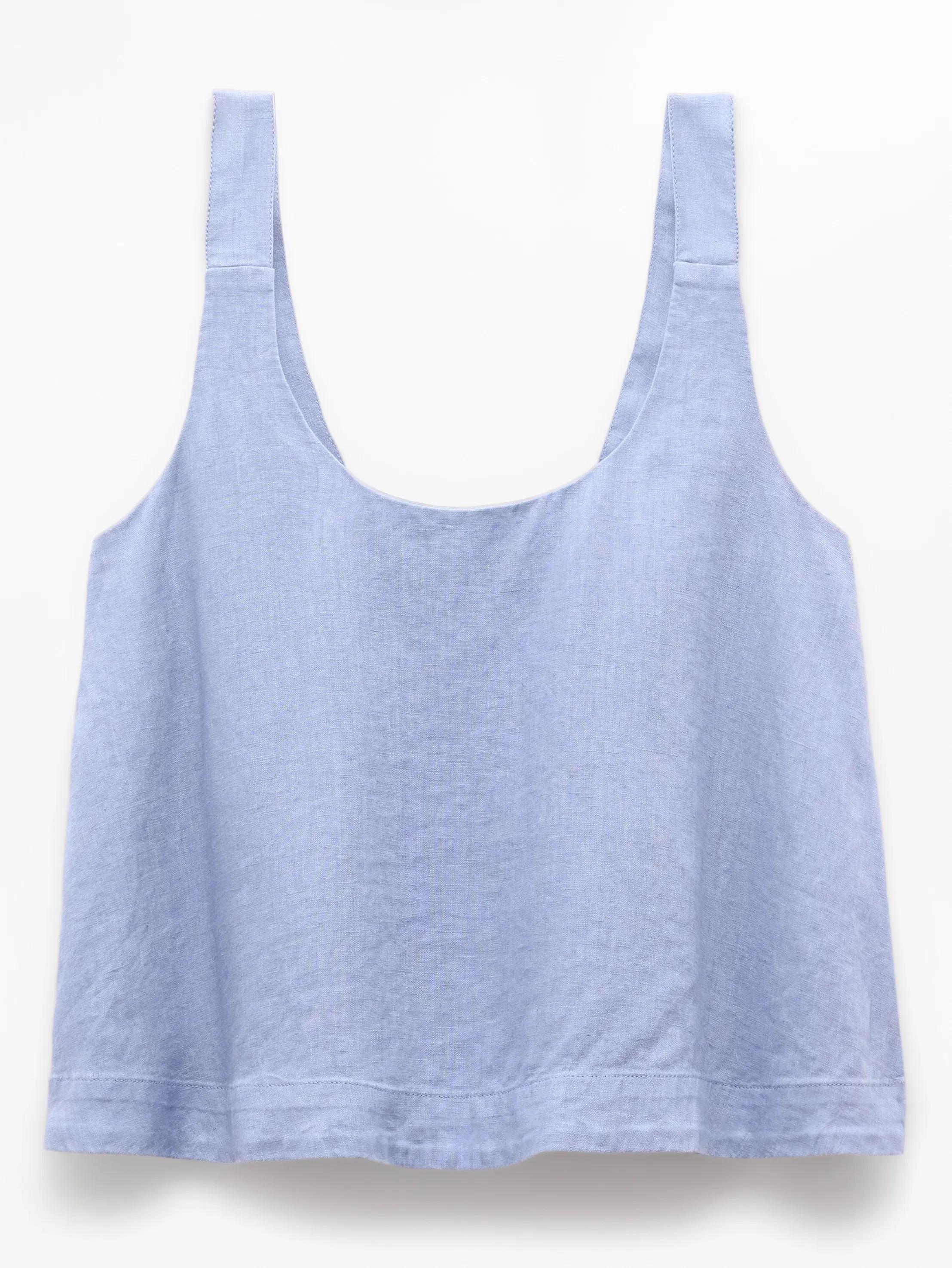Athleta Retreat Linen Tank - Blue (STORM)