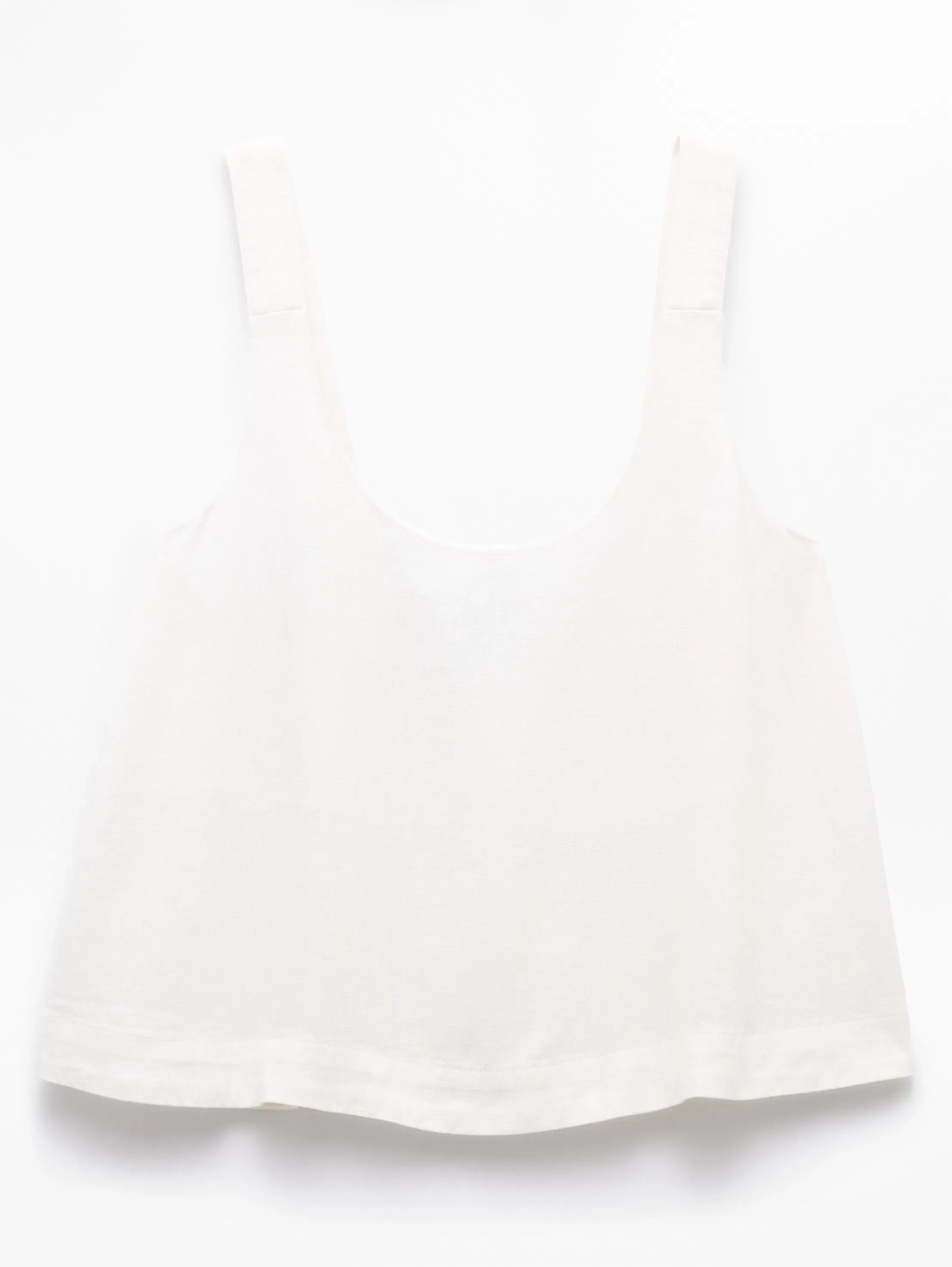 Athleta Retreat Linen Tank - White (Calla Lily)