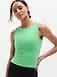 Athleta Transcend Open Back Muscle Tank - Green (Palmetto)