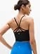 Athleta Transcend Thin Strap Crop Bra - Black (Black)