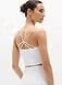 Athleta Transcend Thin Strap Crop Bra - White (Bright White)