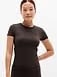 Athleta BodyMove Crew Neck T-Shirt - Brown (Truffle)