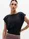 Athleta Dream Drape T-Shirt - Black (Black)