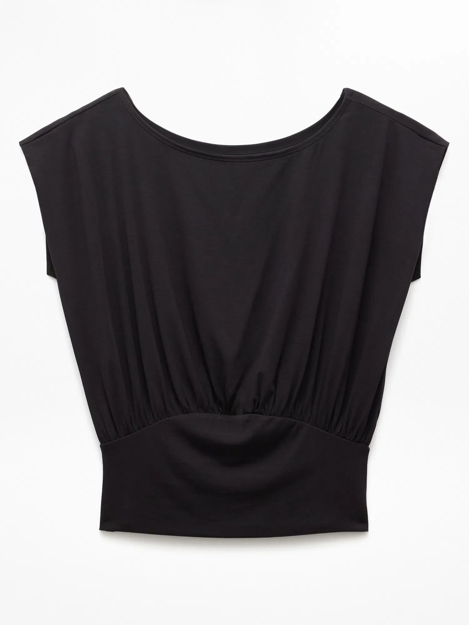 Athleta Dream Drape T-Shirt - Black (Black)