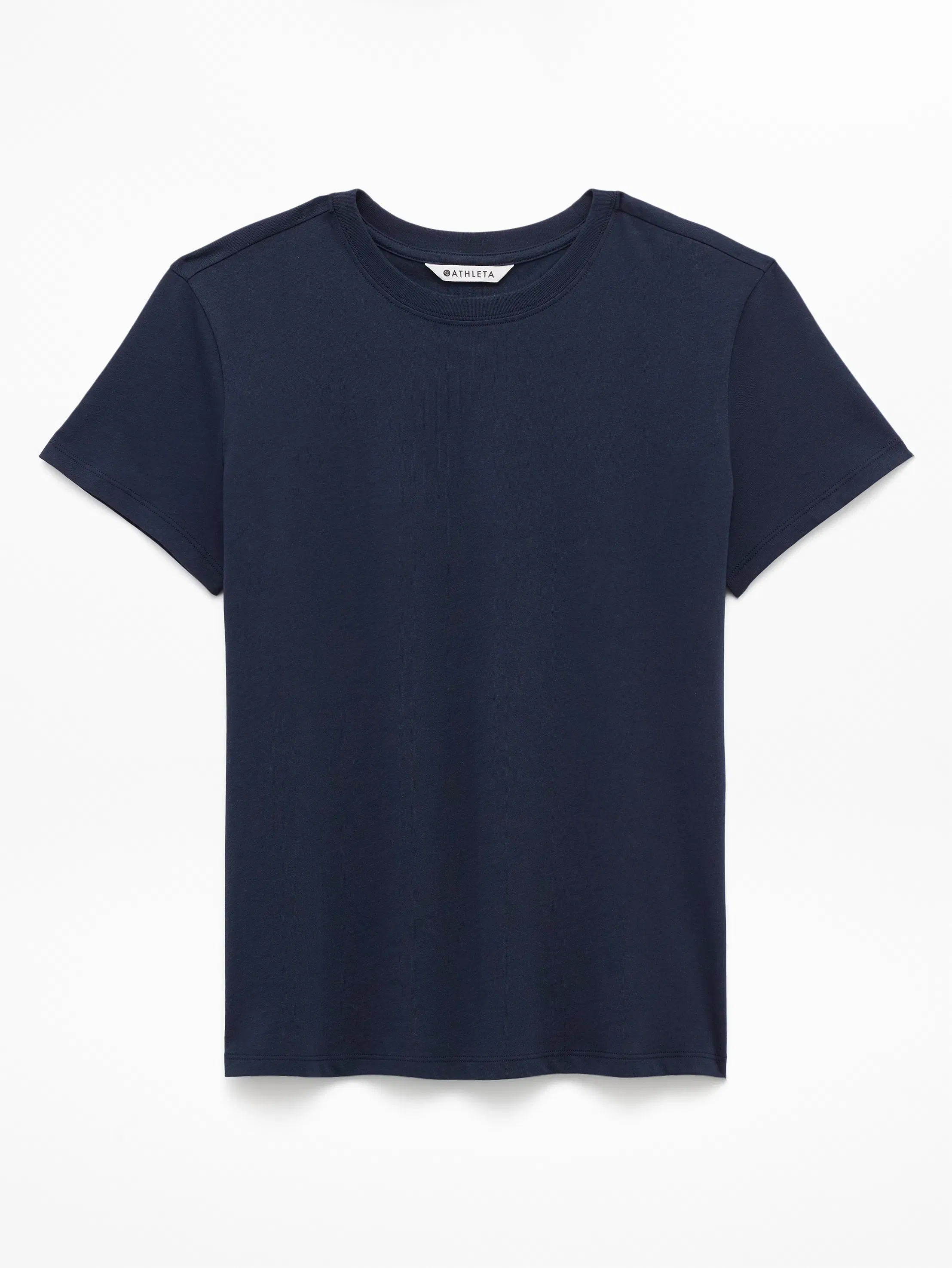 Athleta Favorite Cotton Classic T-Shirt - Blue (Navy)
