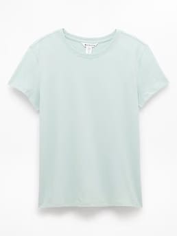 Athleta Favorite Cotton Classic T-Shirt - Green (Current)