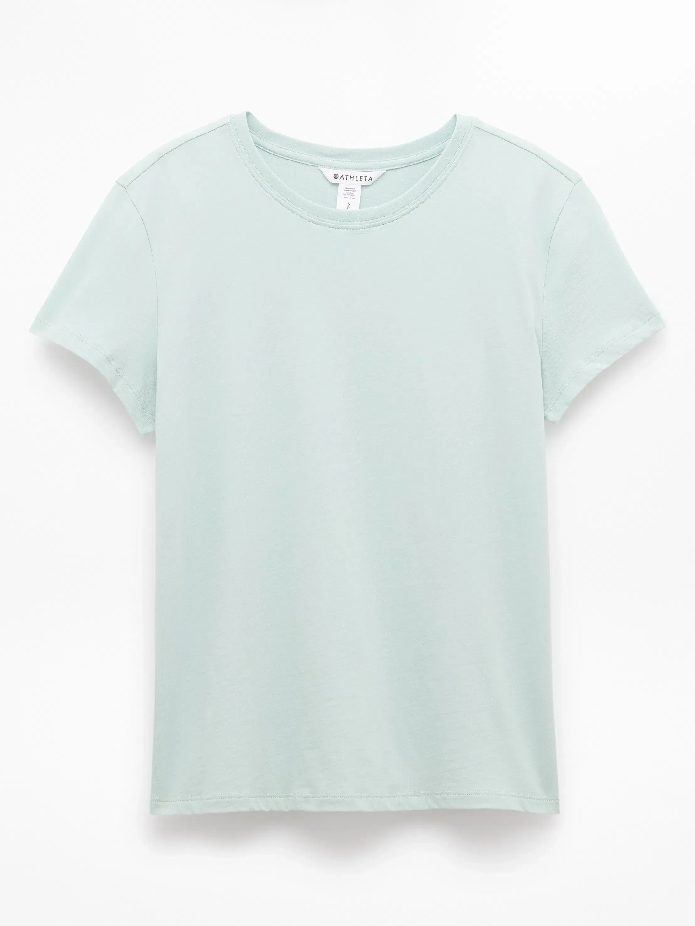 Athleta Favorite Cotton Classic T-Shirt - Green (Current)