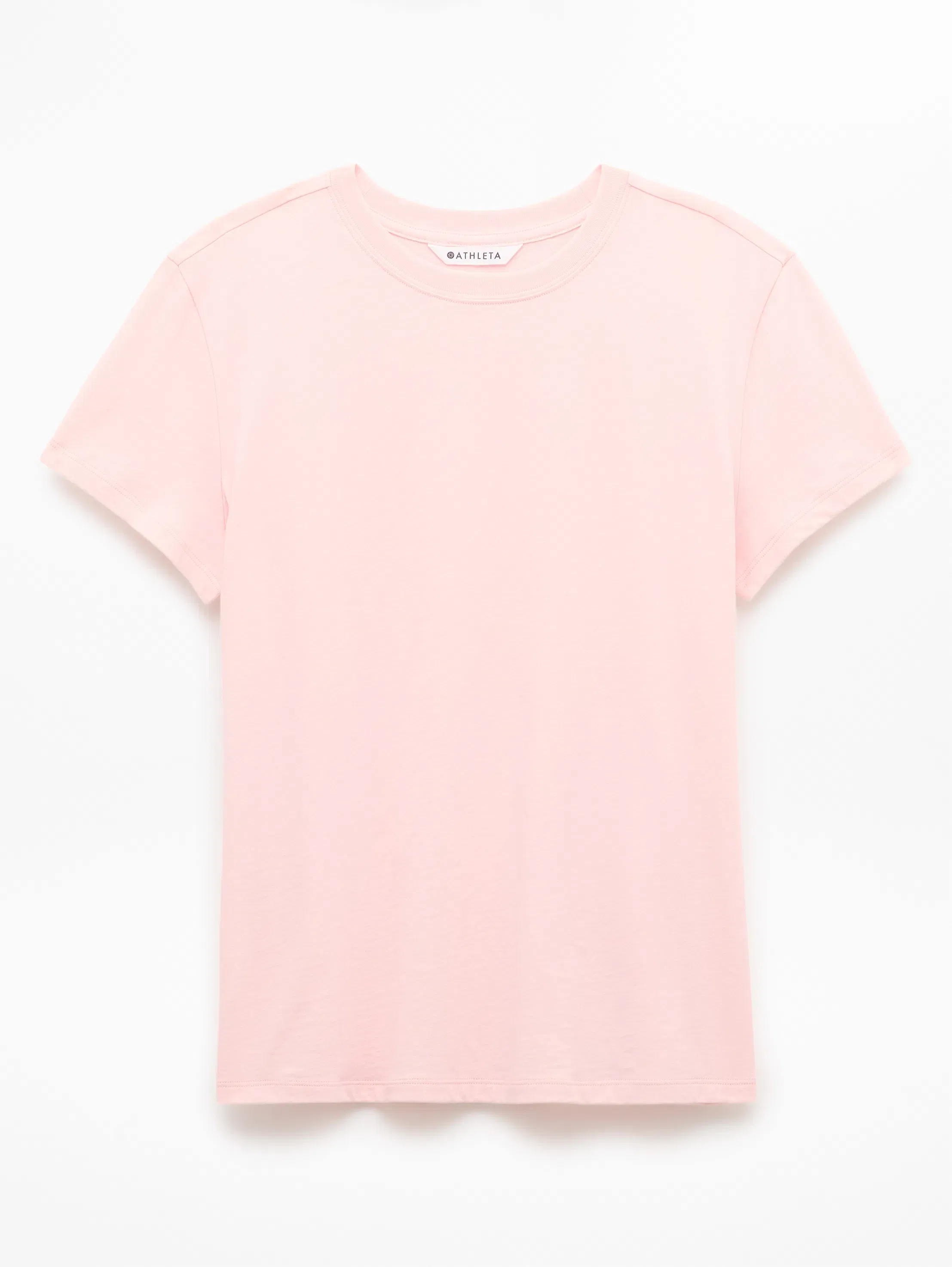 Athleta Favorite Cotton Classic T-Shirt - Pink (Pink Sand)