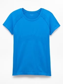 Athleta Momentum Flex T-Shirt - Blue (Breaker)