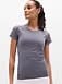 Athleta Momentum Flex T-Shirt - Gray (Slate/Dove)