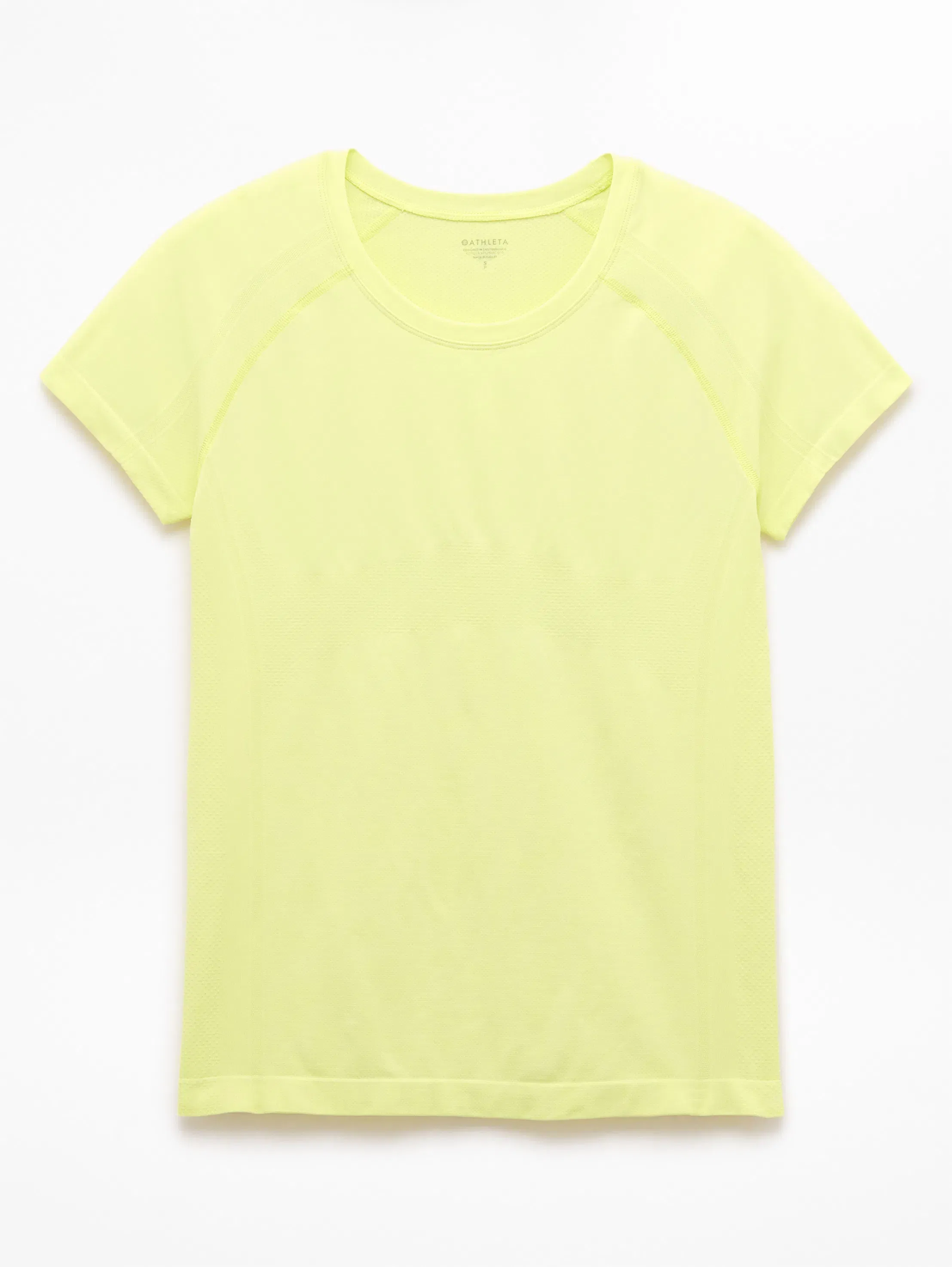 Athleta Momentum Flex T-Shirt - Yellow (Spark)