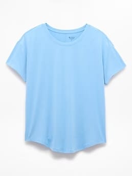 Athleta Move With Ease T-Shirt - Blue (Breeze)