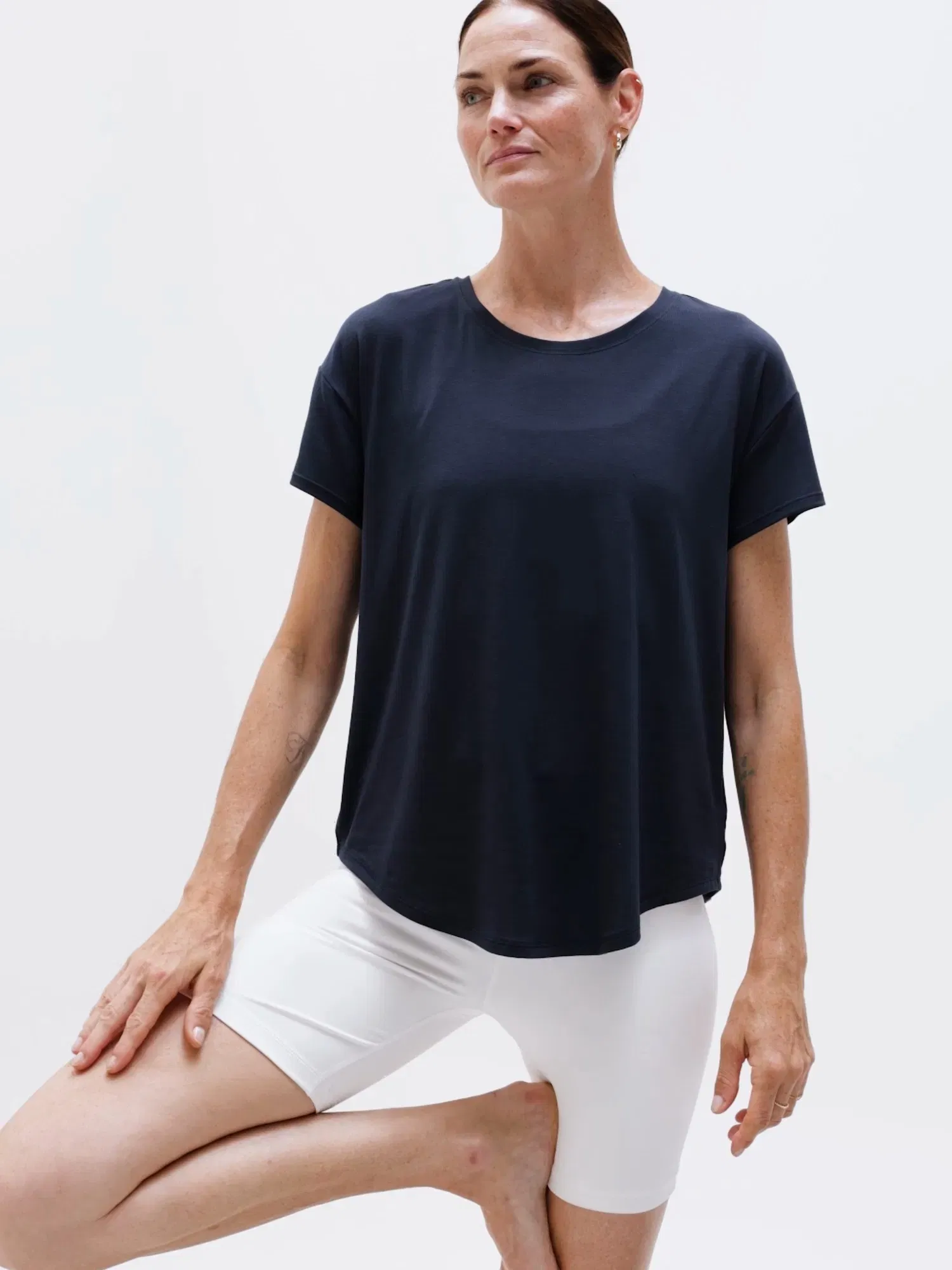 Athleta Move With Ease T-Shirt - Blue (Eclipse)