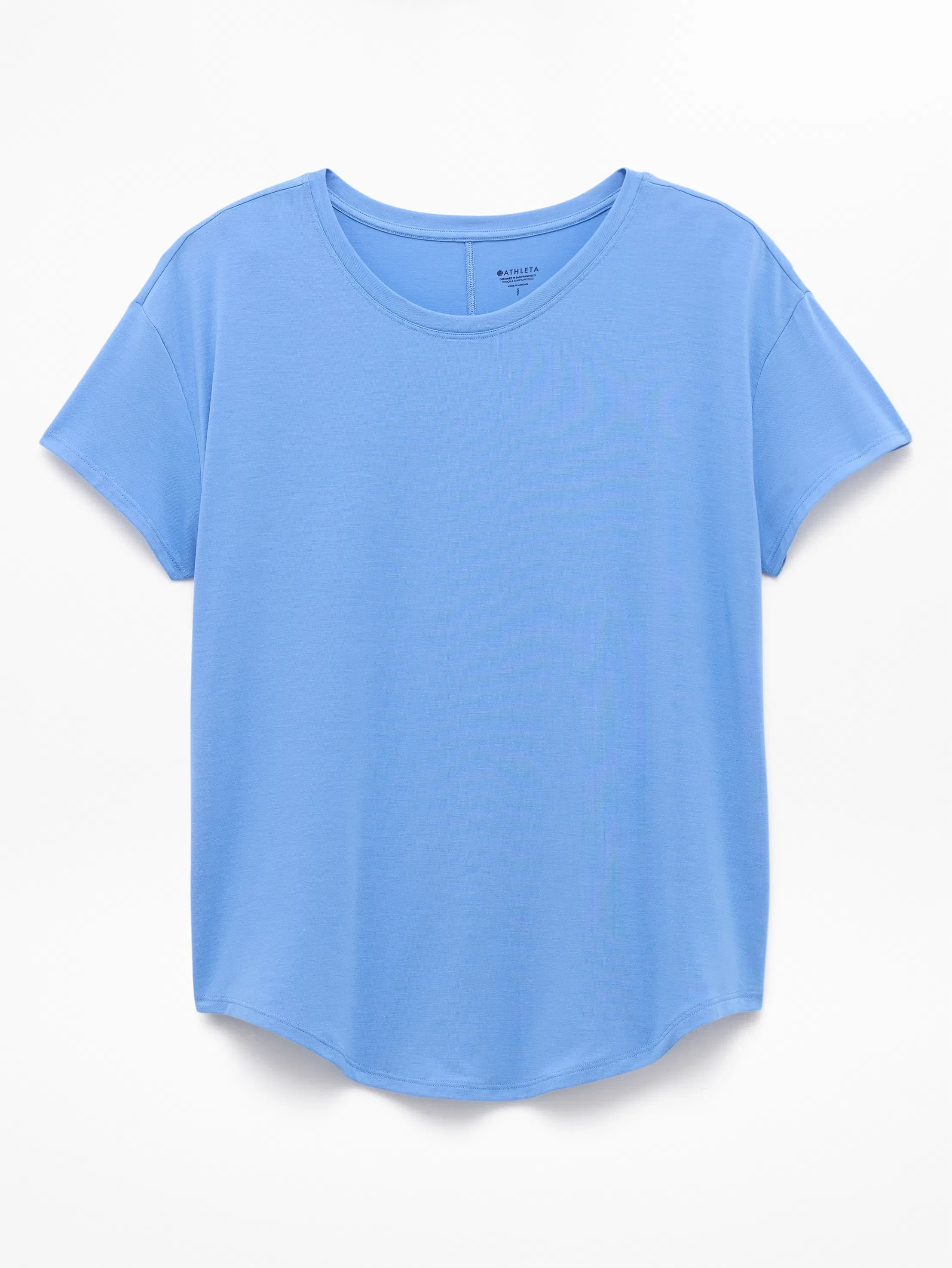 Athleta Move With Ease T-Shirt - Blue (Waterfall)